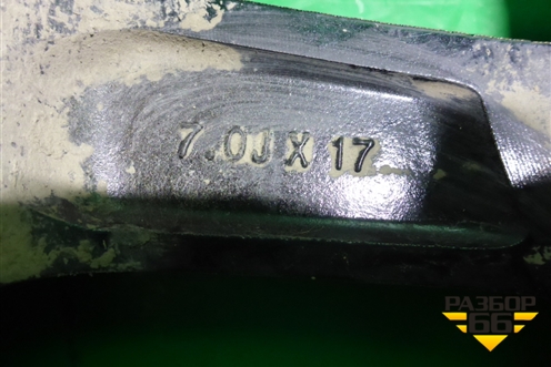 Диск колёсный литой  R17 EJ7 5x114.3 ET53 Ц.О.67,1 (52910M6400) для Kia Cerato с 2018г