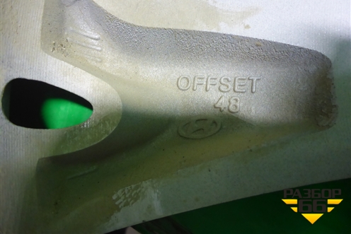 Диск колёсный литой  R17 EJ7 5x114.3 ET48 Ц.О.67,1 (52910L1210) для Hyundai Sonata-8 с 2019г (Соната)