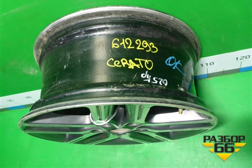 Диск колёсный литой  R17 EJ7 5x114.3 ET53 Ц.О.67,1 (52910M6400) для Kia Cerato с 2018г