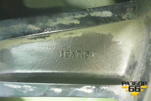 Диск колёсный литой  R19 EJ7,5 5x100 ET28 Ц.О.57,1 (FQ9965027590) для FAW Bestune T77 с 2018г