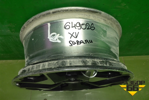 Диск колёсный литой  R17 EJ7 5x100 ET55 Ц.О.56,1 (28111FL050) для Subaru XV с 2017г (ХВ)