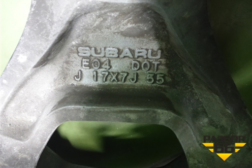 Диск колёсный литой  R17 EJ7 5x100 ET55 Ц.О.56,1 (28111FL050) для Subaru XV с 2017г (ХВ)