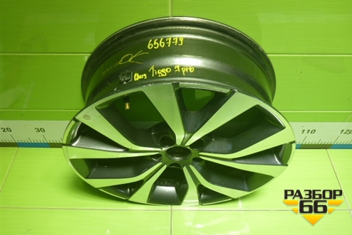 Диск колёсный литой  R18 EJ6,5 5x108 ET33 Ц.О.60,1 (203000205AA) для Chery Tiggo 7 Pro с 2019г