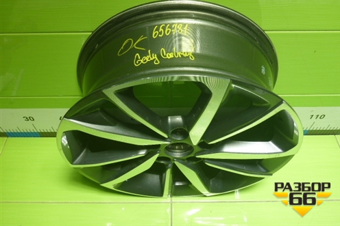 Диск колёсный литой  R17 EJ6,5 5x114.3 ET50 Ц.О.54,1 (6600002666) для Geely Coolray с 2019-2025г