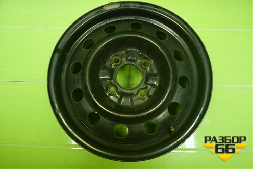 Диск колёсный штампованный  R15 EJ6 4х114,3 ET46 Ц.О.67,1 (529103D000) для Hyundai Sonata-5 с 2001г (Соната)
