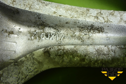 Диск колёсный литой  R17 EJ7 5x114.3 ET47 Ц.О.67,1 (529102W170) для Hyundai Santa Fe с 2012-2018г (Санта Фе)