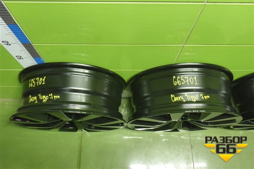 Диски колёсные литые (комплект)  R18 EJ6,5 5x108 ET33 Ц.О.60,1 (203000205AA) для Chery Tiggo 7 Pro с 2019г (Тиго 7 Про)