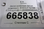 Диски колёсные литые (комплект)  R19 EJ7 5x108 ET23 Ц.О.60,1 (203000566AA) для Exeed LX с 2019-2024г (ЛХ)