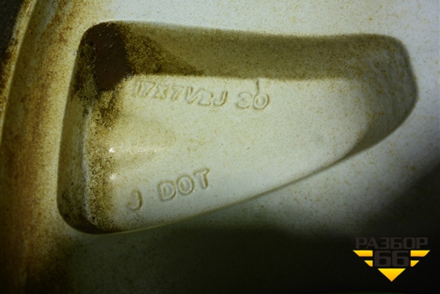 Диск колёсный литой  R17 EJ7,5 6x139.7 ET30 Ц.О.106,1 (426110KS90) для Toyota Fortuner с 2016г (Фортунер)