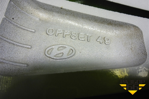 Диск колёсный литой  R17 EJ6,5 5x114.3 ET49 Ц.О.67,1 (52910M0200) для Hyundai Creta с 2016-2021г (Крета)