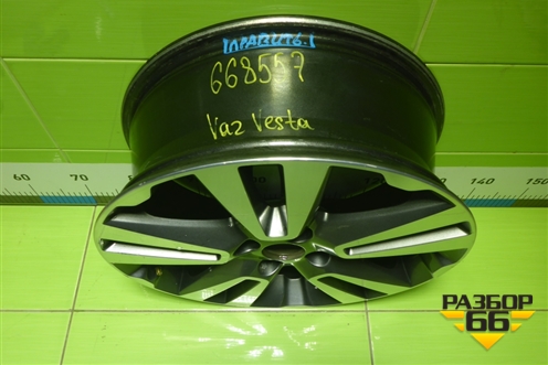 Диск колёсный литой  R17 EJ6,5 4х100 ET43 Ц.О.60,1 (8450031062) для VAZ Vesta/Веста с 2015г