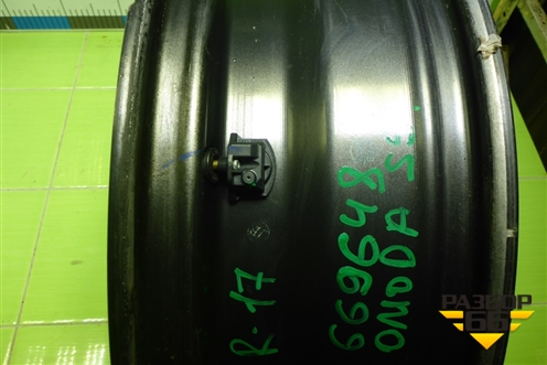Диск колёсный литой  R17 EJ6,5 5x108 ET40 Ц.О.65,1 (J603101010C) для OMODA S5 с 2022г (С5)