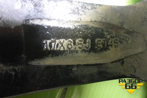 Диск колёсный литой  R17 EJ6,5 5x114.3 ET45 Ц.О.54,1 (6600148214) для Geely Emgrand 7 (SS11) с 2021г (Эмгранд)