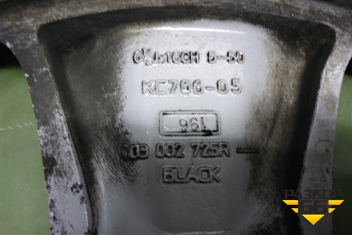 Диск колёсный литой  R16 EJ6,5 5x114.3 ET50 Ц.О.60,1 (403003865R) для Renault Duster I с 2010-2021г (Дастер)