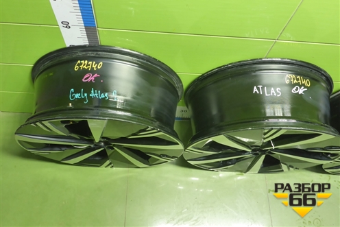 Диски колёсные литые (комплект)  R20 EJ8 5x108 ET48 Ц.О.63,4 (8892386172) для Geely Atlas 2 с 2023-2025г (Атлас)