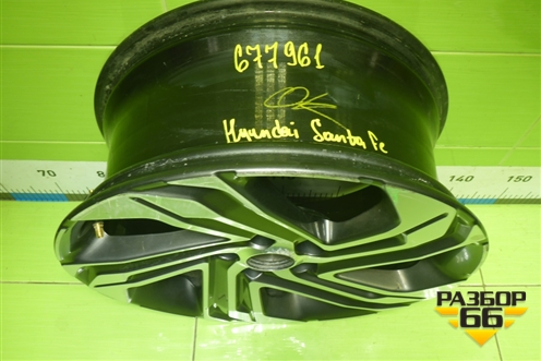 Диск колёсный литой  R18 EJ7,5 5x114.3 ET49,5 Ц.О.67,1 (52910S1610) для Hyundai Santa Fe с 2018-2024г (Санта Фе)