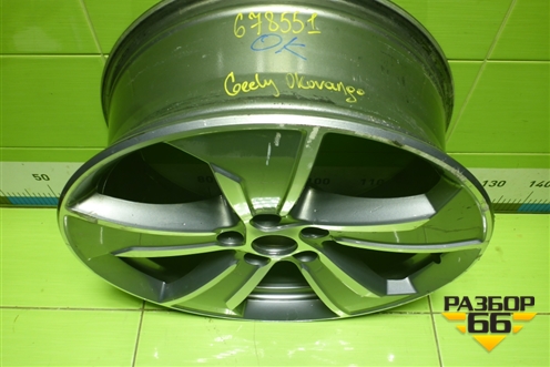 Диск колёсный литой  R19 EJ7,5 5x114.3 ET35 Ц.О.60,1 (6608027143) для Geely Okavango с 2020г (Окованго)