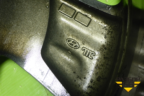 Диск колёсный литой  R18 EJ7,5 5x114.3 ET49,5 Ц.О.67,1 (52910S1610) для Hyundai Santa Fe с 2018-2024г (Санта Фе)