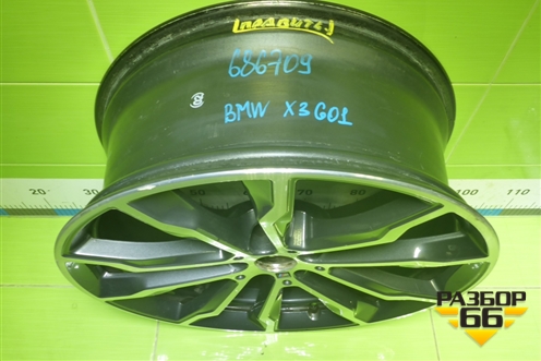 Диск колёсный литой  R20 EJ8 5x112 ET27 Ц.О.66,6 (8010268) для BMW X3 G01 с 2017г (Х3 Г01)