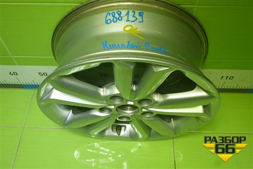 Диск колёсный литой  R16 EJ6 5x114.3 ET43 Ц.О.67,1 (52910M0100) для Hyundai Creta с 2016-2021г (Крета)