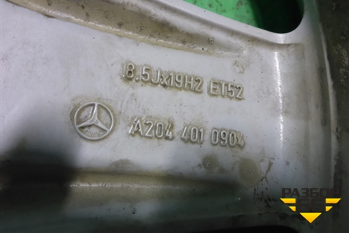 Диск колёсный литой (AMG) R19 EJ8,5 5x112 ET52 Ц.О.66,6 (A2044010904) для Mercedes Benz GLK-Klass X204 с 2008г (ГЛК)