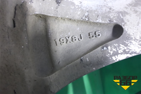 Диск колёсный литой  R19 EJ8 5x114.3 ET55 Ц.О.64,1 (TZ519080A) для Acura MDX с 2014г