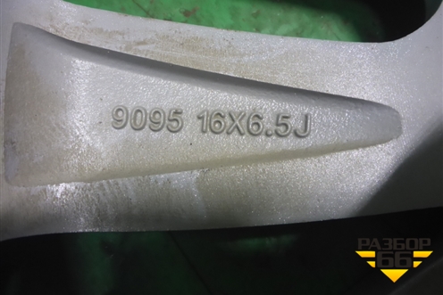 Диск колёсный литой  R16 EJ6,5 5x114.3 ET50 Ц.О.67