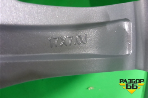 Диск колёсный литой (новый реплика) R17 EJ7 5x120 ET55 Ц.О.65,1 для Volkswagen Amarok с 2010г (Амарок)
