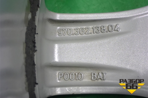 Диск колёсный литой  R18 EJ9 5x130 ET53 Ц.О.71,6 (97036213804) для Porsche Panamera с 2009-2016г