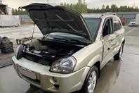 Поступил в разбор Hyundai Tucson  2008г 2.0л  АКПП  л.с 141  двс G4GC