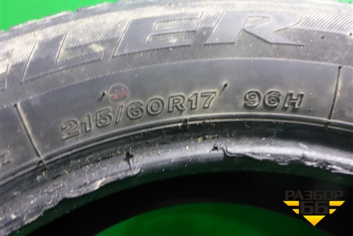 Шина Bridgestone Dueler H/P Sport 96H 215/60 R17 (Лето)