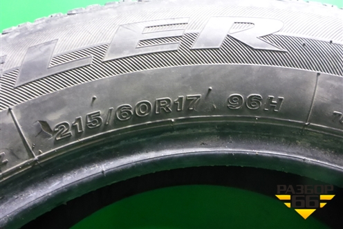 Шина Bridgestone Dueler H/P Sport 96H 215/60 R17 (Лето)