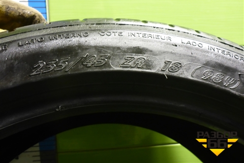 Шины (комплект)  235/45 R18 (Лето) (MichelinPilotSport3) (MICHELINPILOTSPORT3)