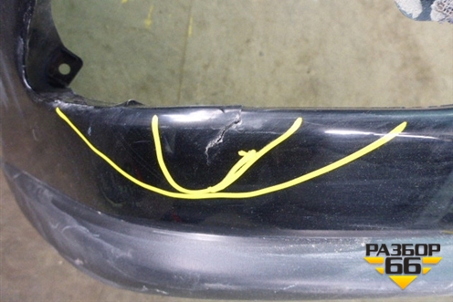 Бампер задний (под парктроник) (5215948100) для Lexus RX 300 c 2009-2015г (РХ)