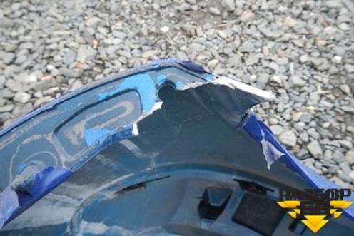 Бампер задний для Peugeot 1007 с 2005г