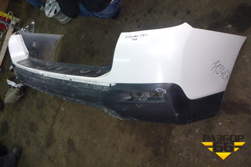 Бампер задний (под парктроник) (5215948170) для Toyota Highlander с 2007-2013г (Хайлендер)