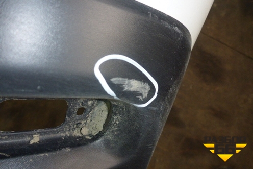 Бампер задний (под парктроник) (5215948170) для Toyota Highlander с 2007-2013г (Хайлендер)