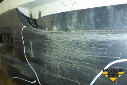 Бампер задний (под парктроник) (5215948170) для Toyota Highlander с 2007-2013г (Хайлендер)