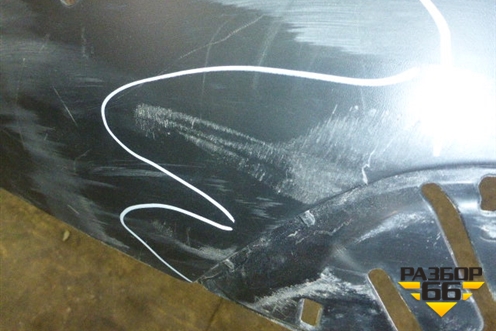 Бампер задний (под парктроник) (5215948170) для Toyota Highlander с 2007-2013г (Хайлендер)