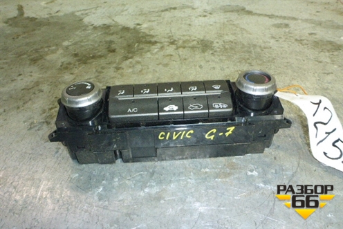 Модуль управления климатической установкой для Honda Civic 4D с 2006-2012г (Цивик)