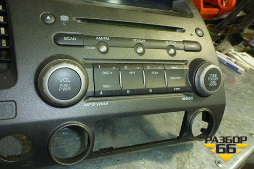 Магнитола (39100SNAG220M1) для Honda Civic 4D с 2006-2012г (Цивик)