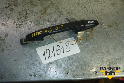 Ручка наружная двери задней левой для Honda Civic 4D с 2006-2012г (Цивик)