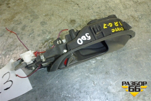 Ручка внутренняя двери задней правой для Honda Civic 4D с 2006-2012г (Цивик)