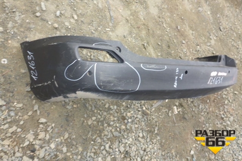 Бампер задний (до 2015г под парктроник) (5215942190) для Toyota Rav-4 с 2012-2019г (Рав 4)