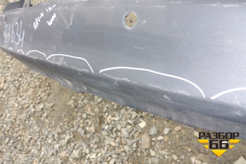 Бампер задний (до 2015г под парктроник) (5215942190) для Toyota Rav-4 с 2012-2019г (Рав 4)