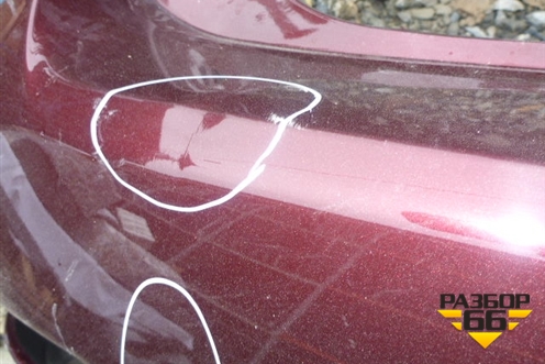 Бампер задний (под парктроник) (5215948100) для Lexus RX 300 c 2009-2015г (РХ)