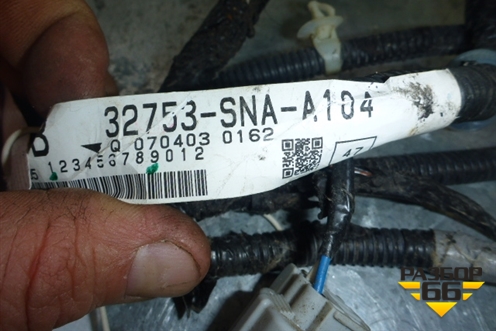 Проводка двери задней левой для Honda Civic 4D с 2006-2012г (Цивик)