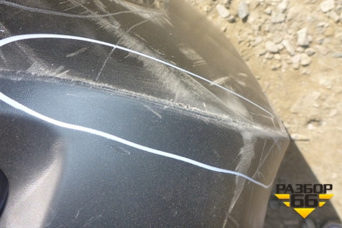 Бампер задний (под парктроник) (5215948170) для Toyota Highlander с 2007-2013г (Хайлендер)