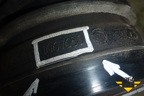 Патрубок воздушного фильтра  (1667680) для DAF XF 105 с 2005г (ХФ)