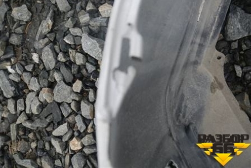 Бампер задний (5215948170) для Toyota Highlander с 2007-2013г (Хайлендер)